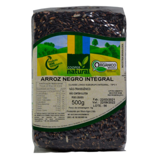 ARROZ NEGRO INTEGRAL ORGÂNICO