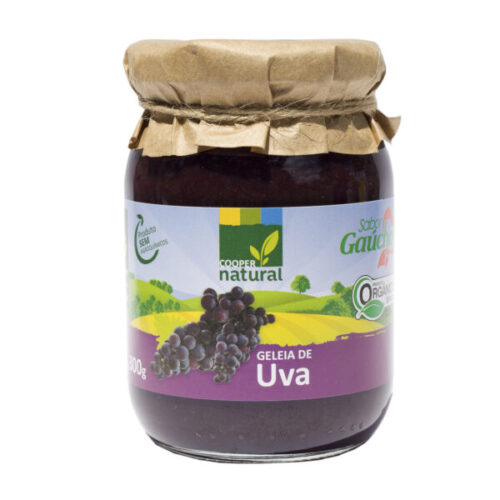 GELEIA DE UVA ORGÂNICA