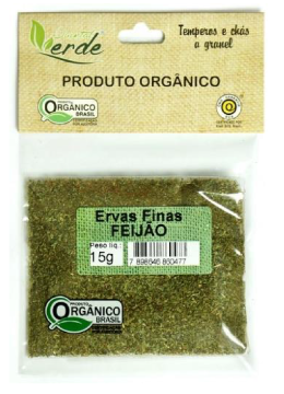 ERVAS FINAS FEIJÃO ORGÂNICA