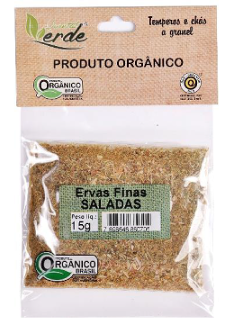 ERVAS FINAS SALADA ORGÂNICA
