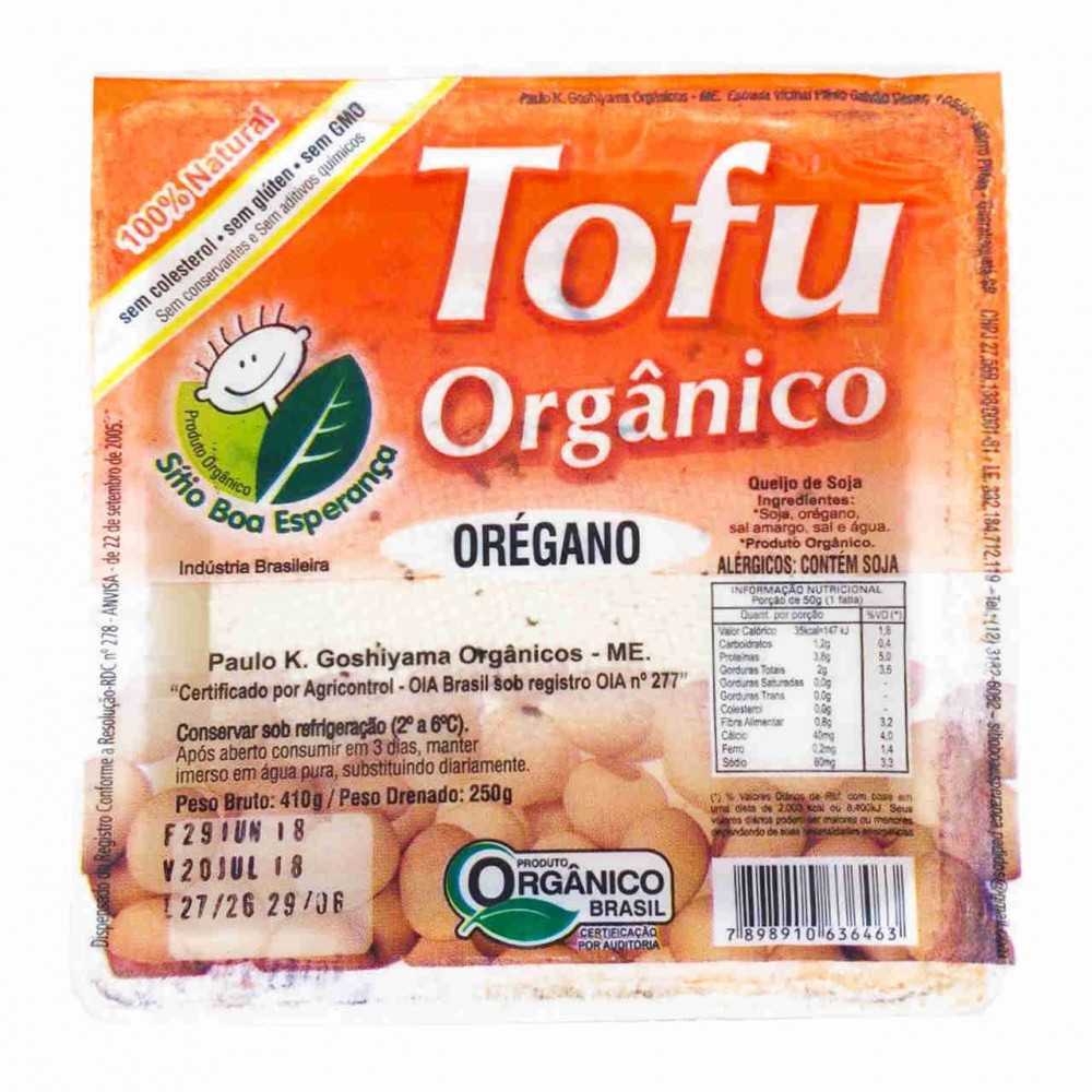 TOFU ORGÂNICO ORÉGANO 250G