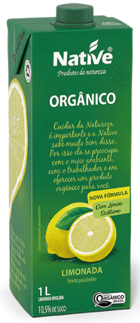LIMONADA ORGÂNICA NATIVE 1L