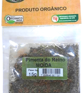 PIMENTA DO REINO MOÍDA ORGÂNICA