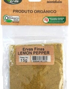 ERVAS FINAS LEMON PEPPER ORGÂNICA